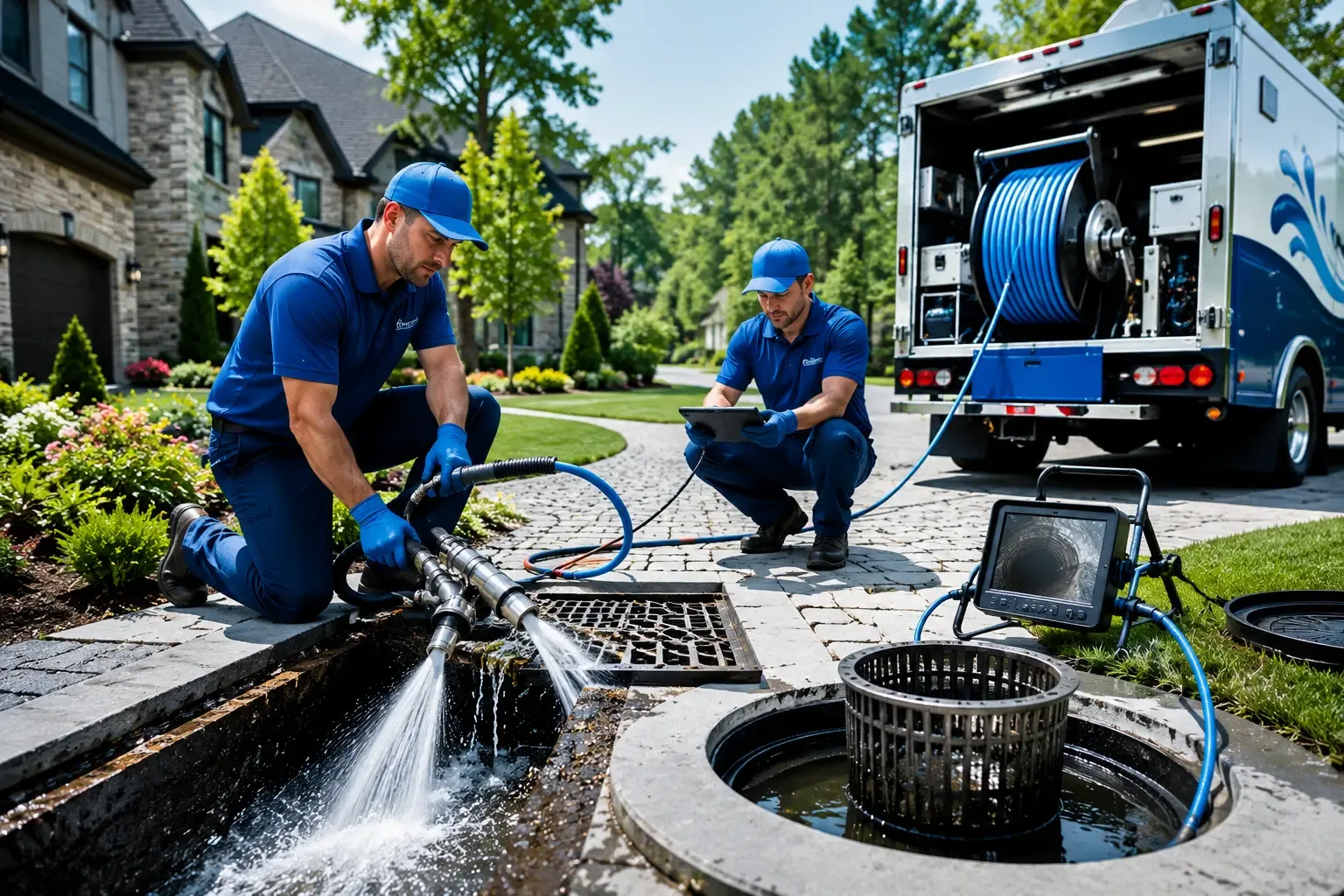 Local outdoor drain cleaning professionals in Tucker, AR