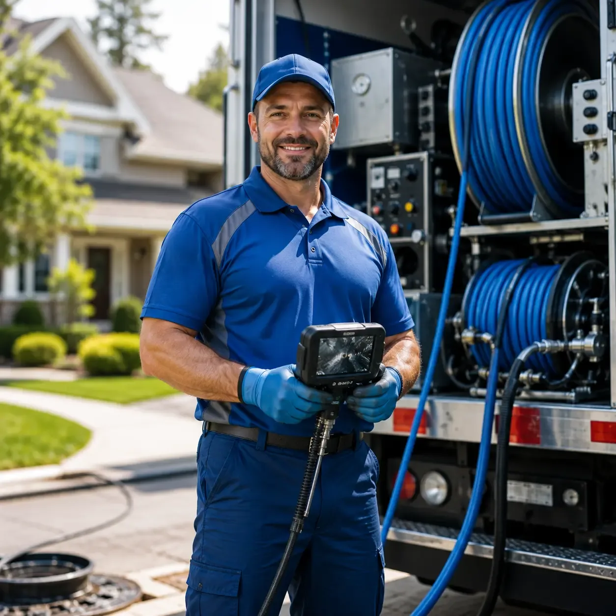 Local outdoor drain cleaning specialists in Tucker, AR